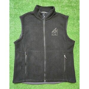 ICSC Fleece Vest – Black – Crossland – Men’s Large